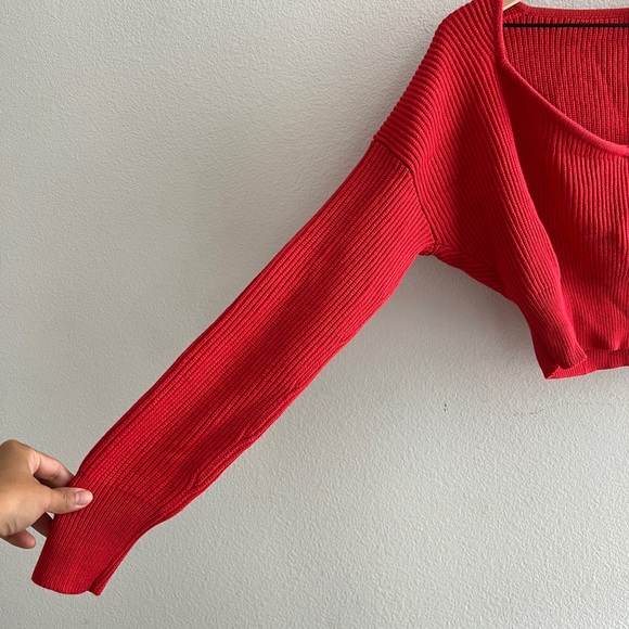 BEN TAVERNITI UNRAVEL PROJECT Red Sweater - Picture 6 of 14
